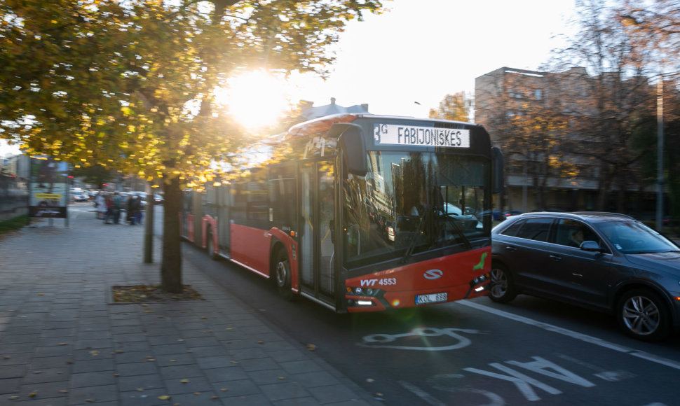 Naujieji Vilniaus viešojo transporto autobusai