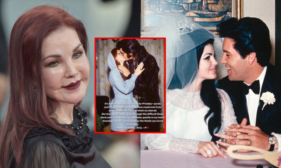 Priscilla ir Elvis Presley