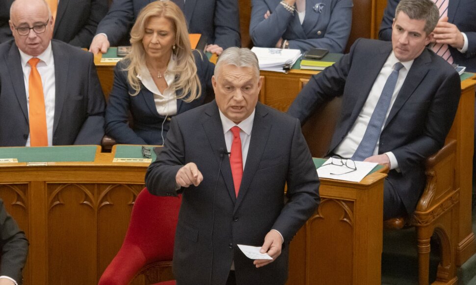 Vengrijos ministras pirmininkas Viktoras Orbanas