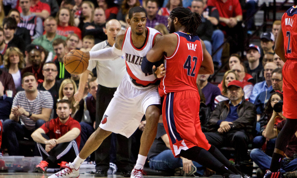 LaMarcusas Aldridge'as ir Nene