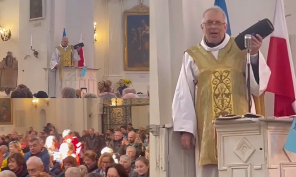 Lenkijos bažnyčioje skambėjo ukrainiečių liaudies daina