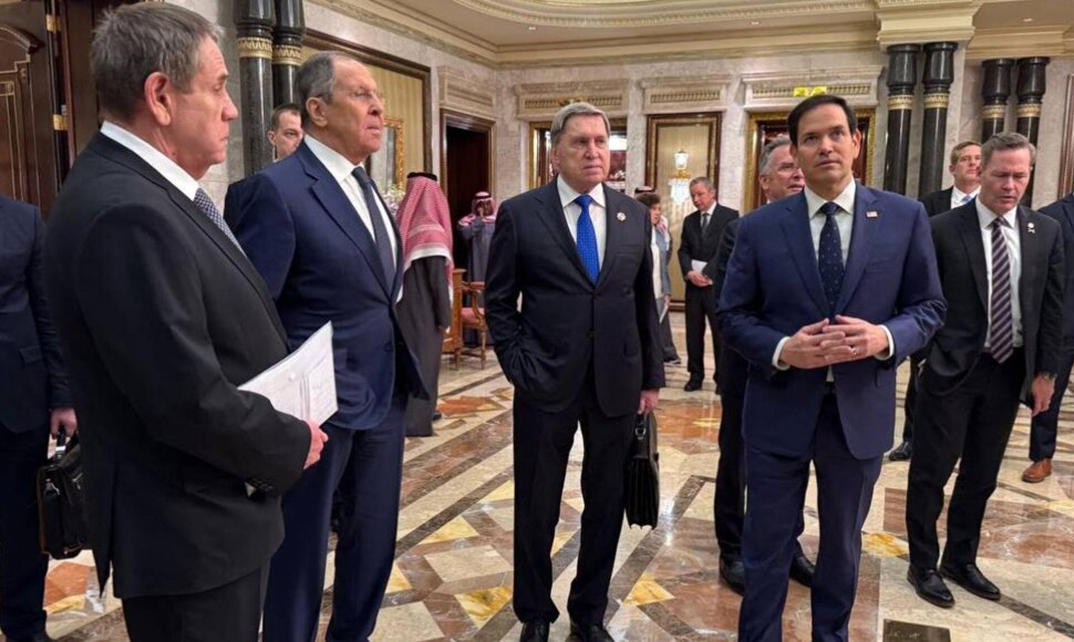 Rusijos delegacija derybose Saudo Arabijoje