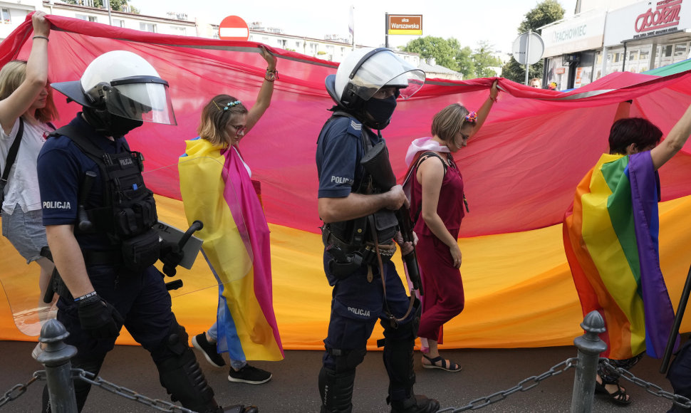 LGBT protestas Lenkijoje