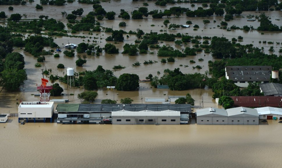 Uragano Iota sukeltas potvynis Nikaragvoje