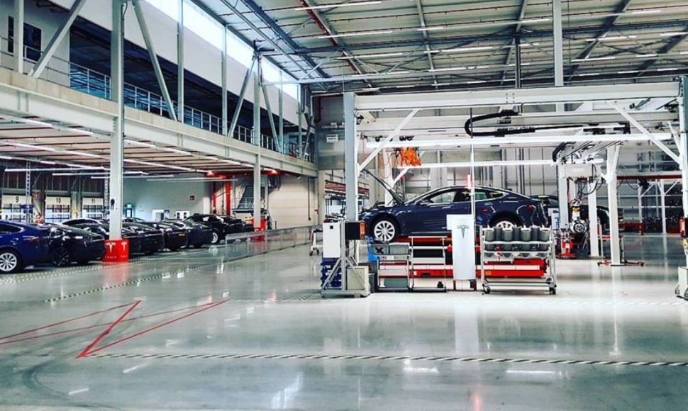 „Tesla“ gamykla Tilburge 