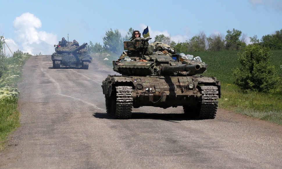 Ukrainos tankai