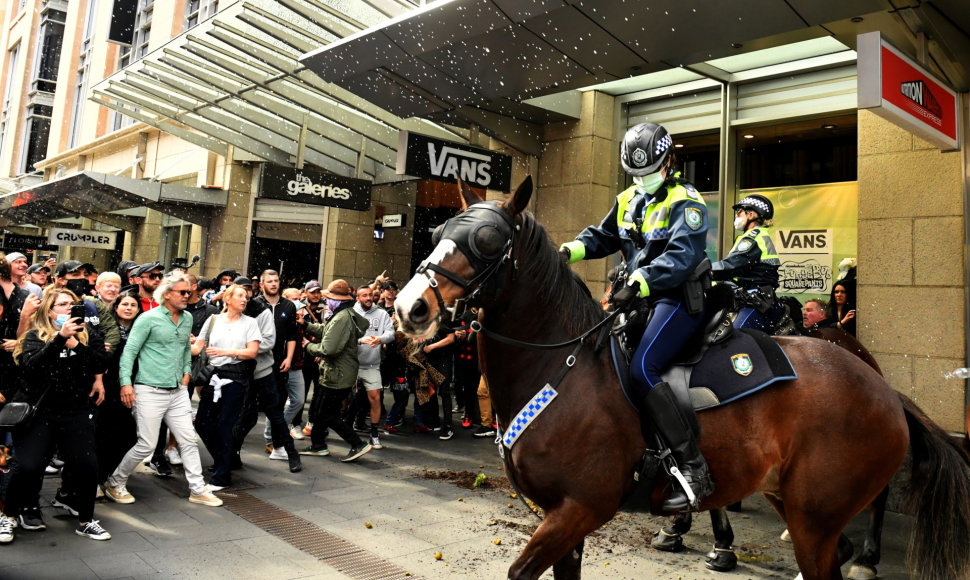 Protestas Australijoje