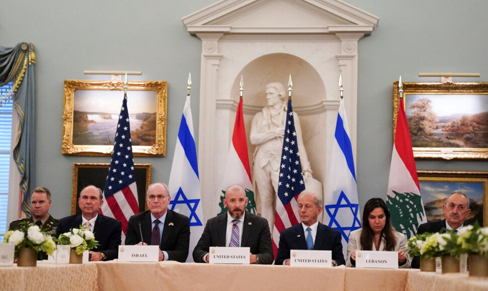 Izraelis ir Libanas susitarė dėl sąlyginių paliaubų / Nathan Howard / REUTERS