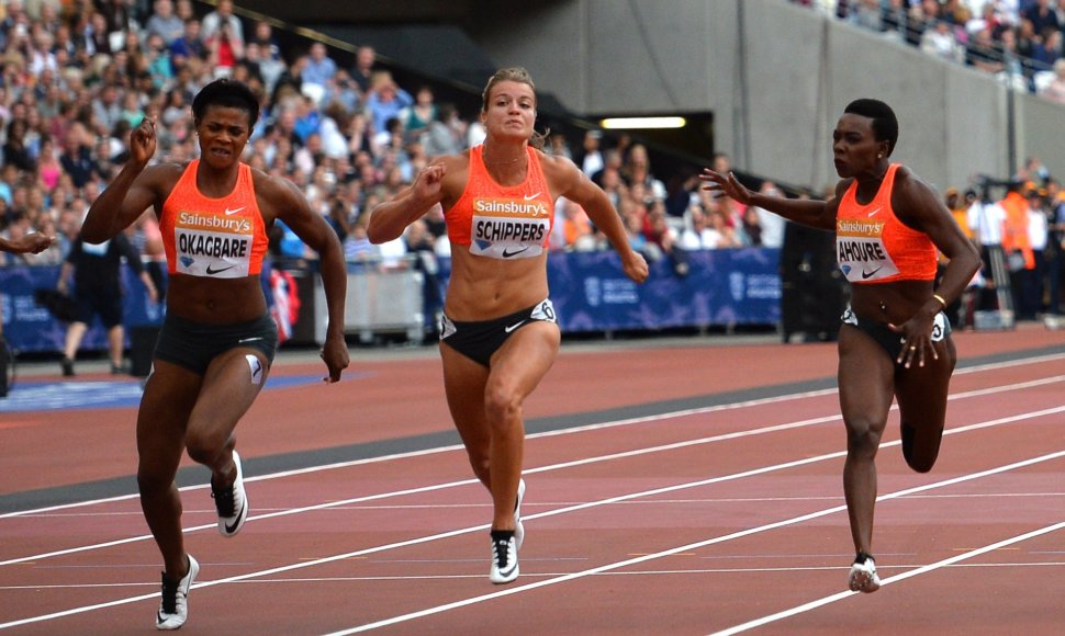 Dafne Schippers (viduryje)