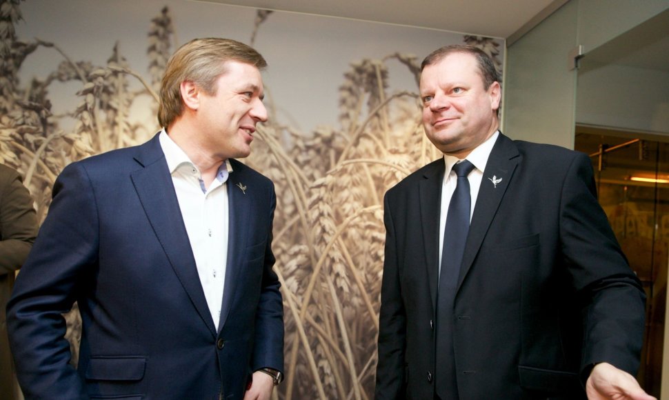 Ramūnas Karbauskis ir Saulius Skvernelis