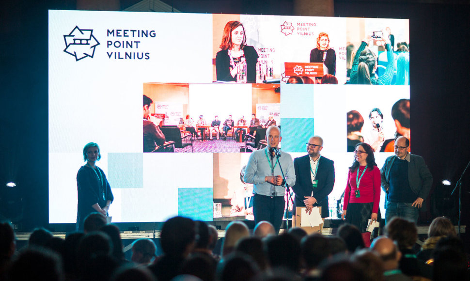  Rotušėje išdalinti renginio „Meeting Point – Vilnius“ apdovanojimai