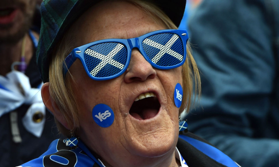 Škotijos nepriklausomybės šalininkas