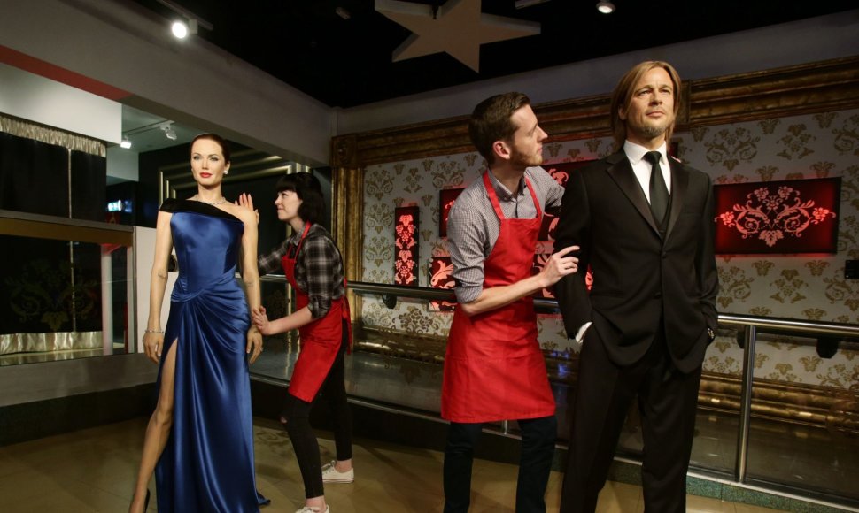 Po Brado Pitto ir Angelinos Jolie skyrybų „Madame Tussauds“ muziejus išskyrė ir jų vaškines figūras