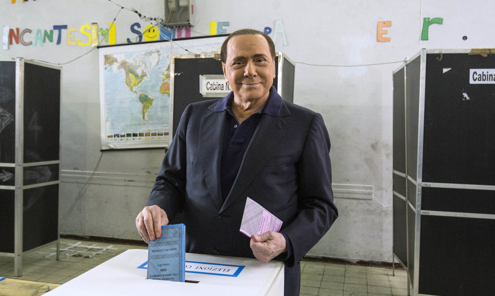 Buvęs Italijos premjeras Silvio Berlusconi