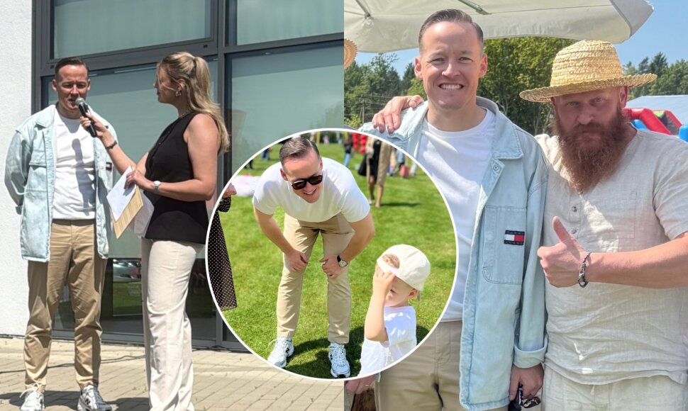 Laurynas Suodatis 35-ąjį gimtadienį &scaron;ventė &bdquo;Mamų unija&ldquo; &scaron;eimų fiestoje