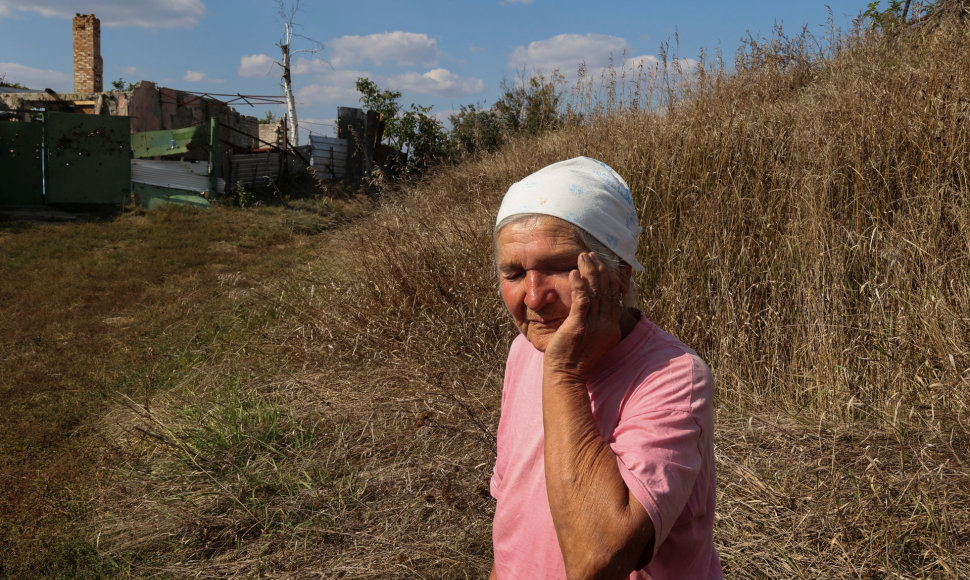 Dementijivkos gyventoja Vira Chernucha