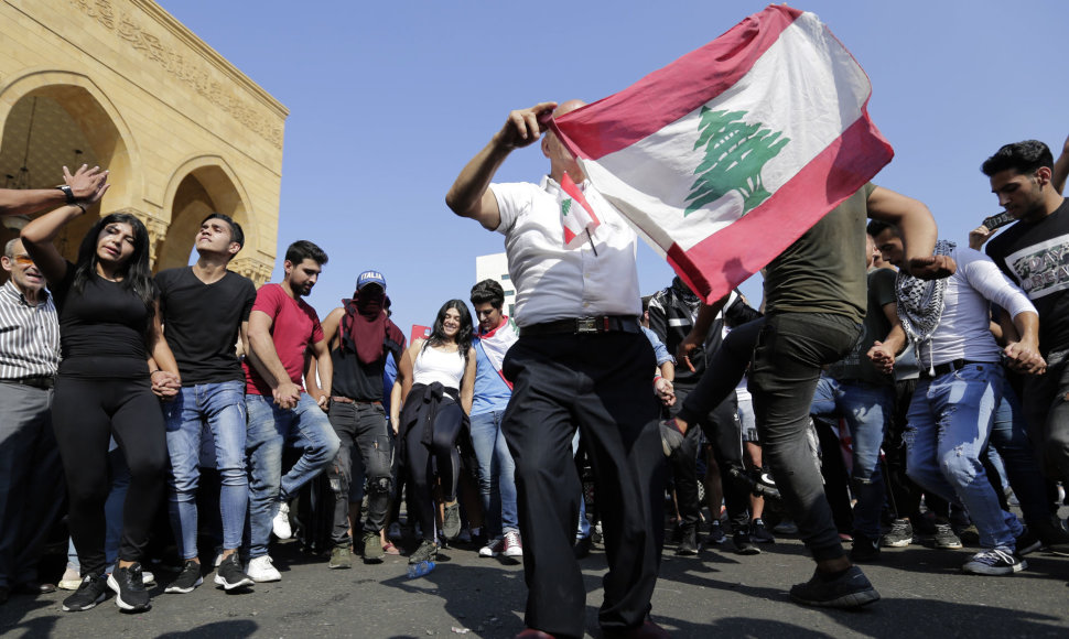 Protestai Libane