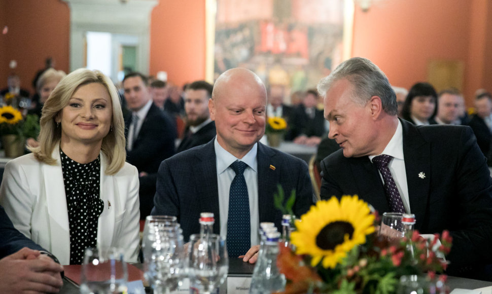 Rita Tamašunienė, Saulius Skvernelis, Gitanas Nausėda