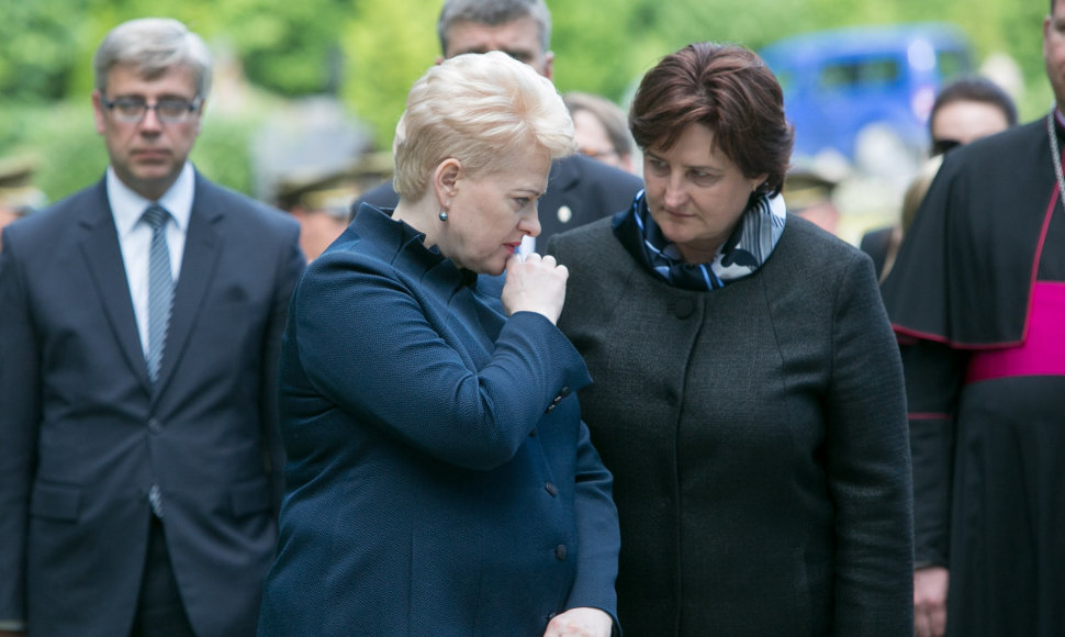 Dalia Grybauskaitė ir Loreta Graužinienė