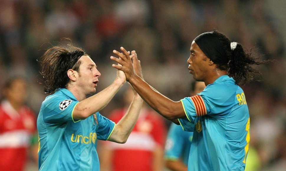 Lionelis Messi ir Ronaldinho