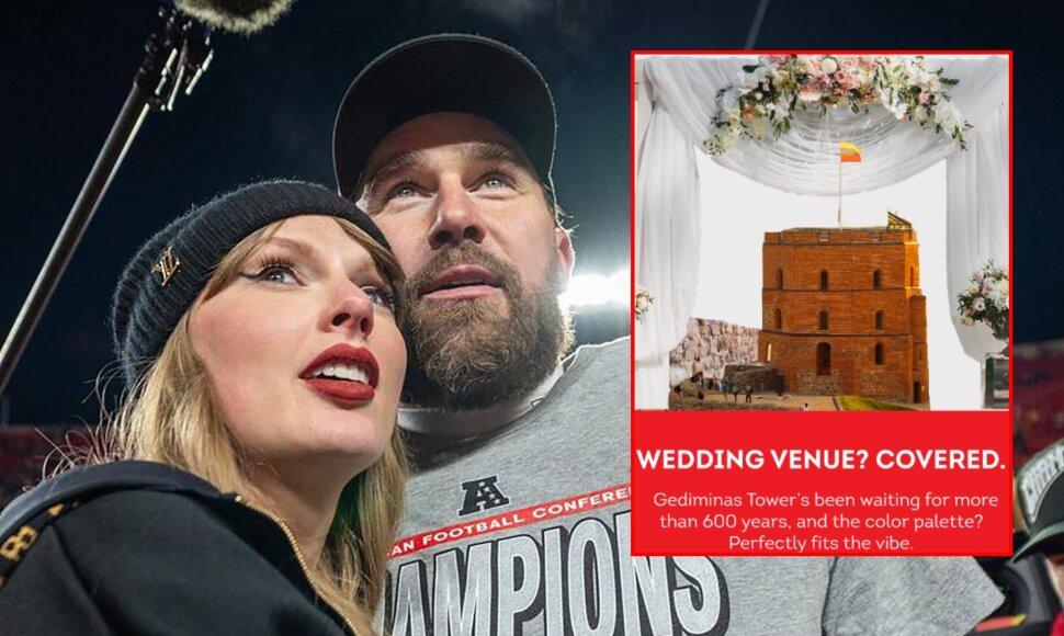 Taylor Swift ir Travis Kelce