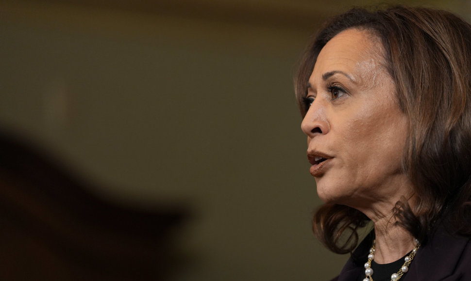 JAV viceprezidentė Kamala Harris