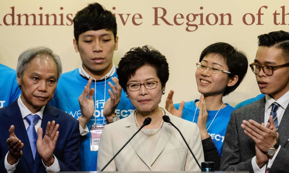 Carrie Lam, Honkongo administracijos vadovė