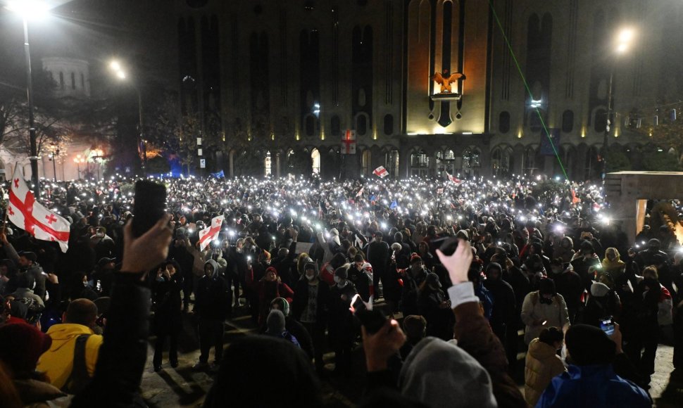 Protestas Tbilisyje