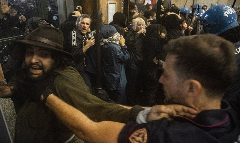 Protestai Italijoje