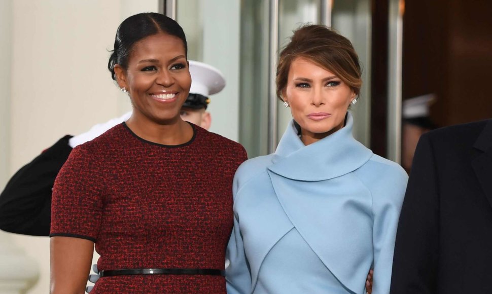 Michelle Obama ir Melania Trump