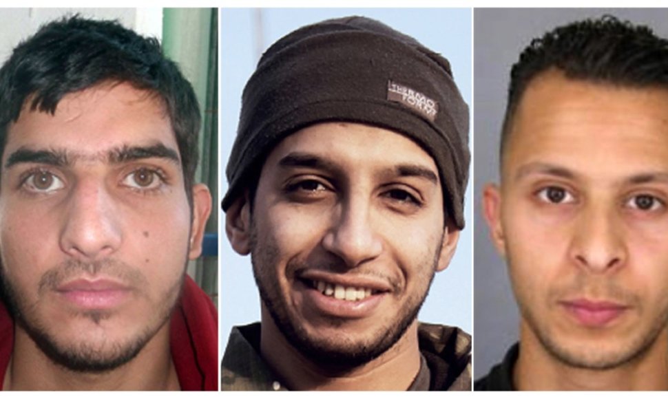Įtariami teroristai, surengę išpuolius Paryžiuje