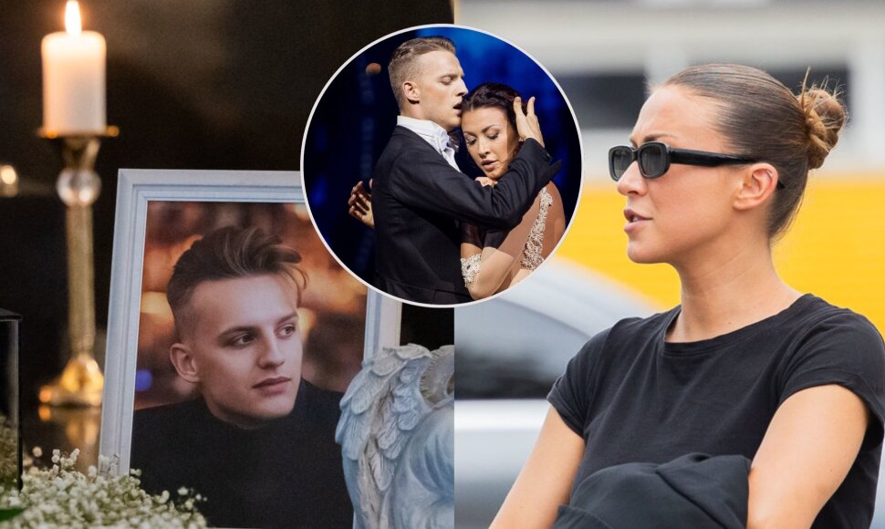 Eglė Jak&scaron;tytė, Vykinto &Scaron;irmo laidotuvės