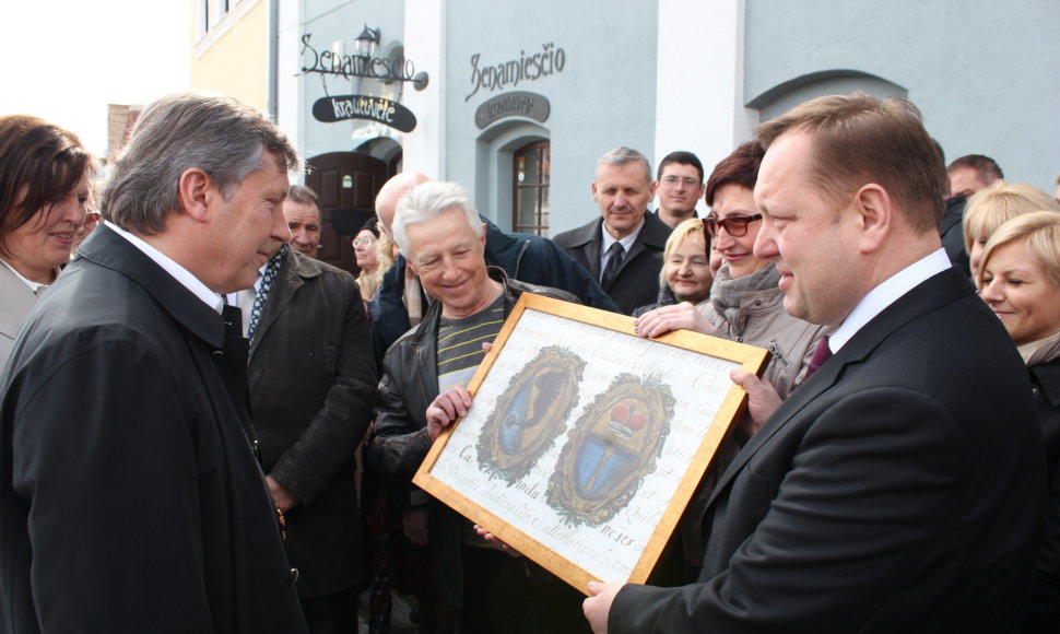 Kėdainių mero Sauliaus Grinkevičiaus inauguraija