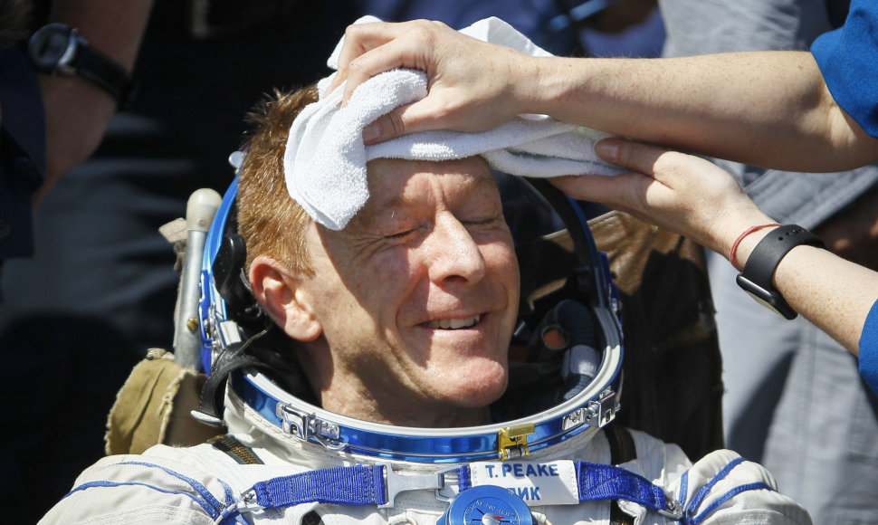 Britų astronauto Timo Peake'o kosminė kelionė