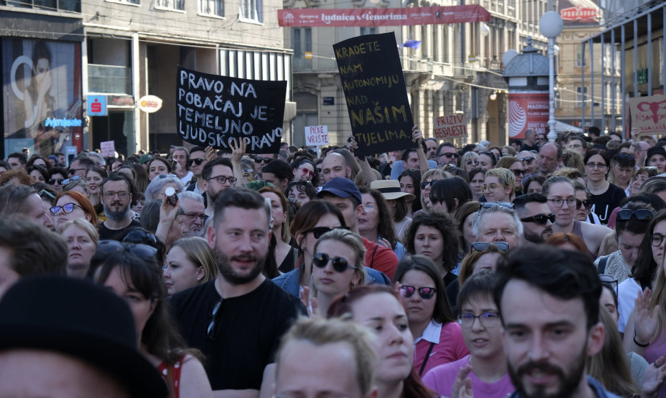 Protestas Kroatijoje