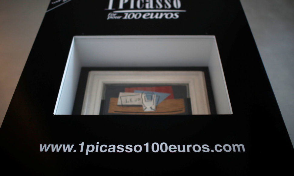 Tikimybė laimėti absento taurę ir laikraštį vaizduojančią P.Picasso drobę yra viena iš 200 000.