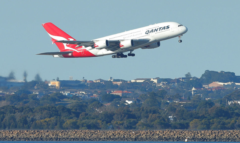 „Qantas Airlines“ lėktuvas „Airbus A380“