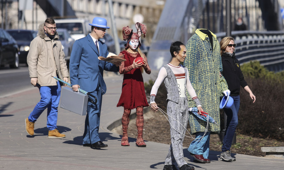 „Cirque du Soleil“ atvyko į Vilnių