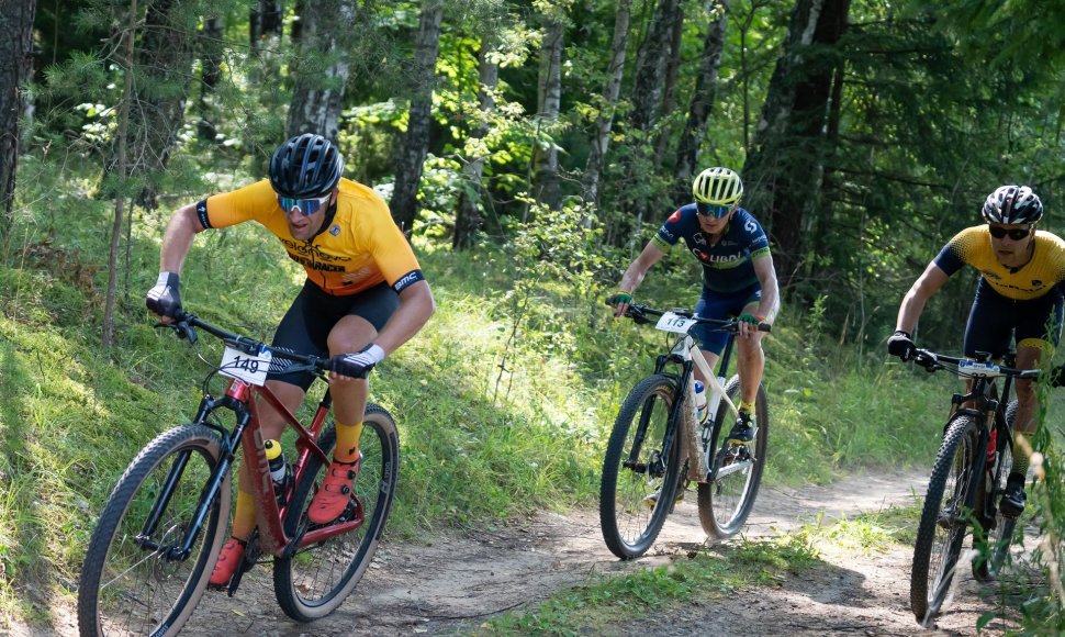 Sekmadienį Ignalinoje vyko antrasis MTB dviračių maratonų taurės etapas.