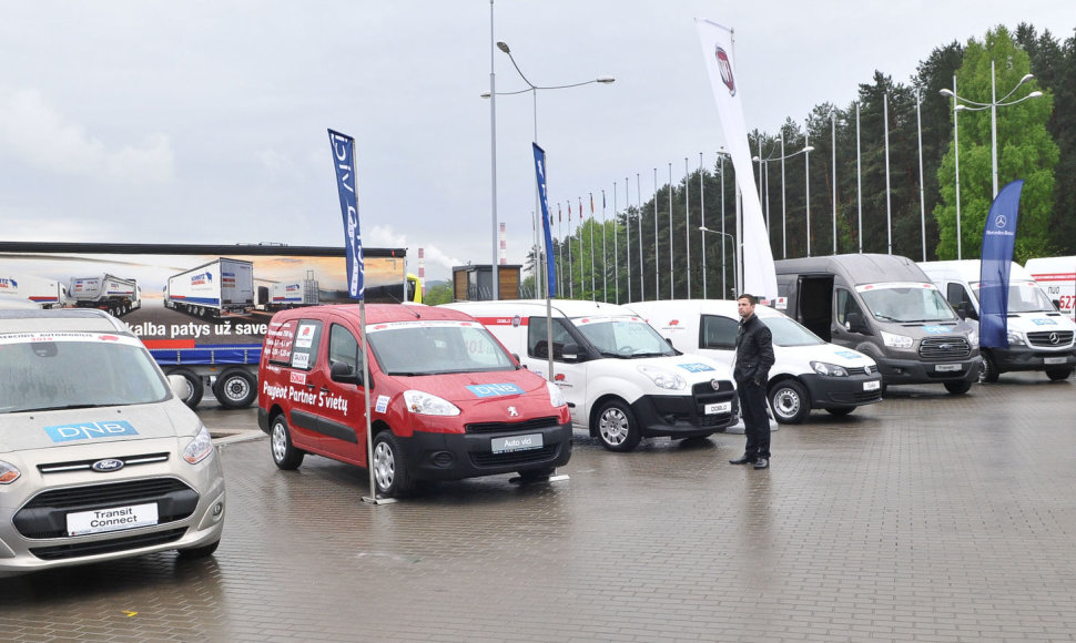 Komercinių automobilių ekspozicija „Litexpo“ rūmuose