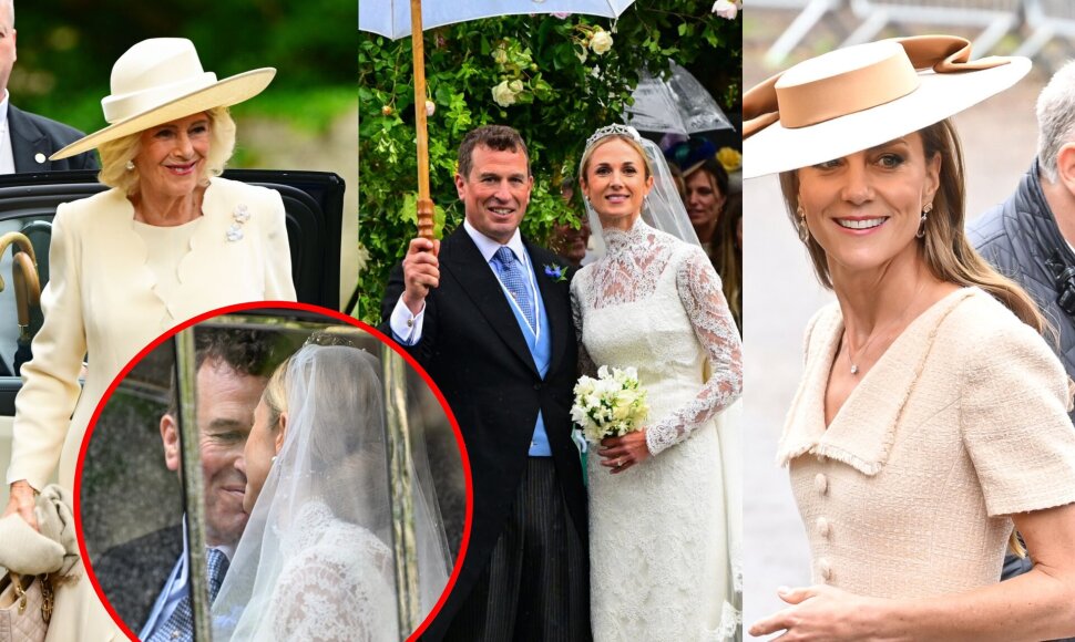 Princesės Anne sūnaus Peterio Phillipso ir jo mylimosios Harriet Sperling vestuvės