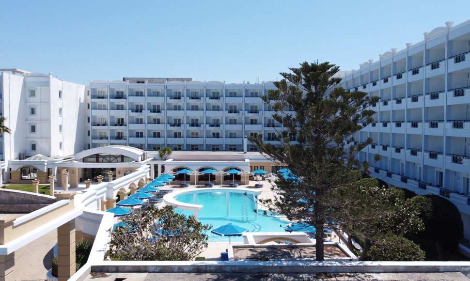 Turistai „Mitsis Grand Beach Hotel“