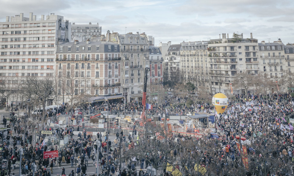 Protestai Paryžiuje