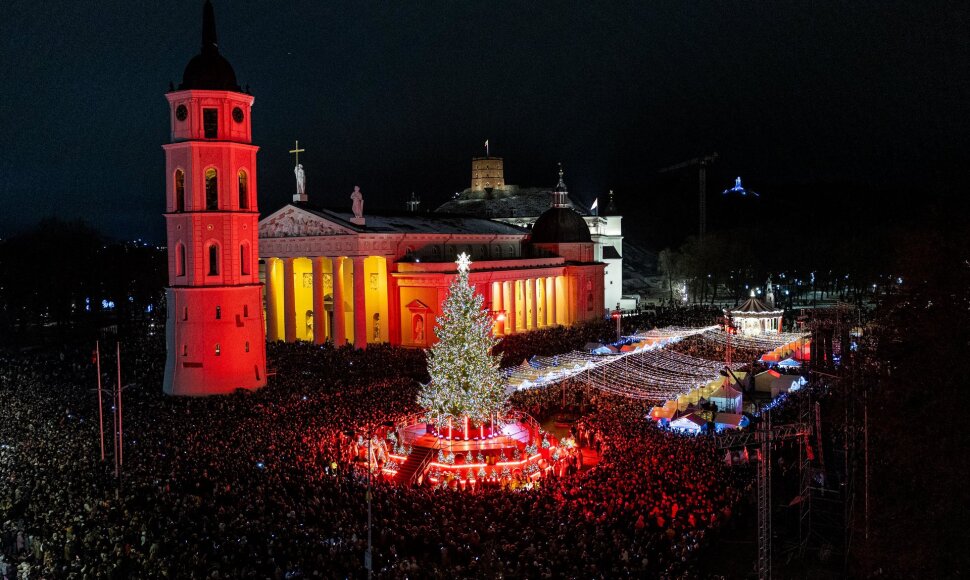 Vilniaus Kalėdų eglės įžiebimas