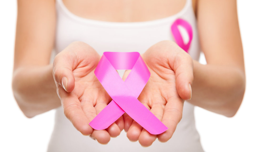 Krūties vėžio simbolis – rožinis kaspinas