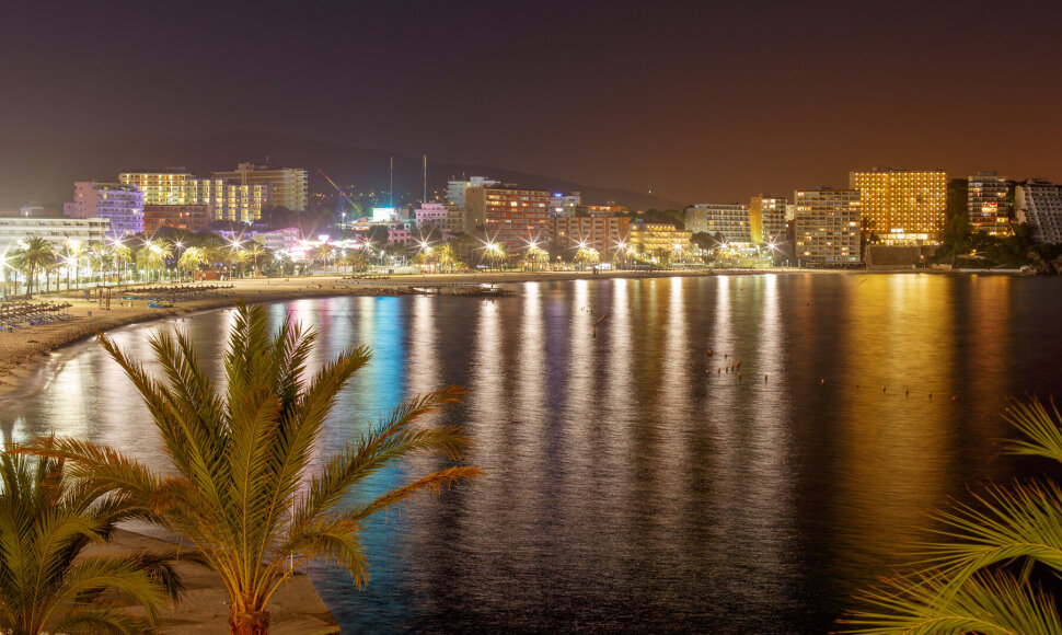 Magalufas naktį