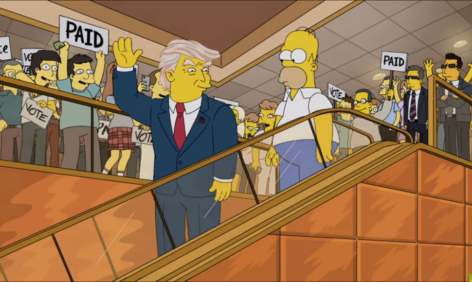 Donaldas Trumpas „Simpsonuose“