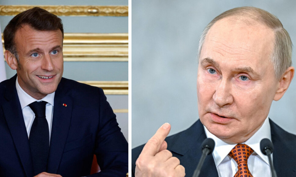 Emmanuelis Macronas, Vladimiras Putinas