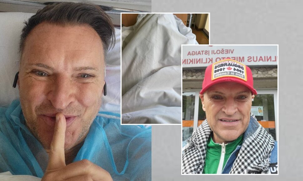 Žilvinas Grigaitis atsidūrė ligoninėje