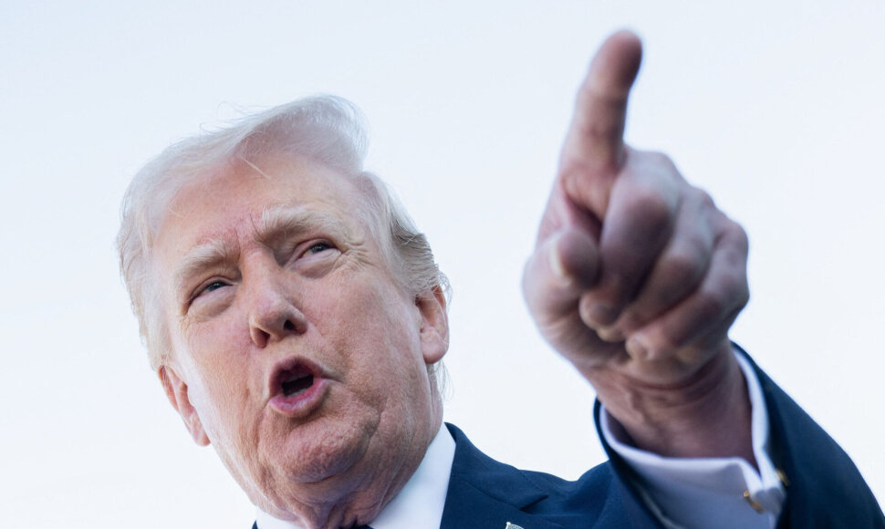 Donaldas Trumpas / SAUL LOEB / AFP